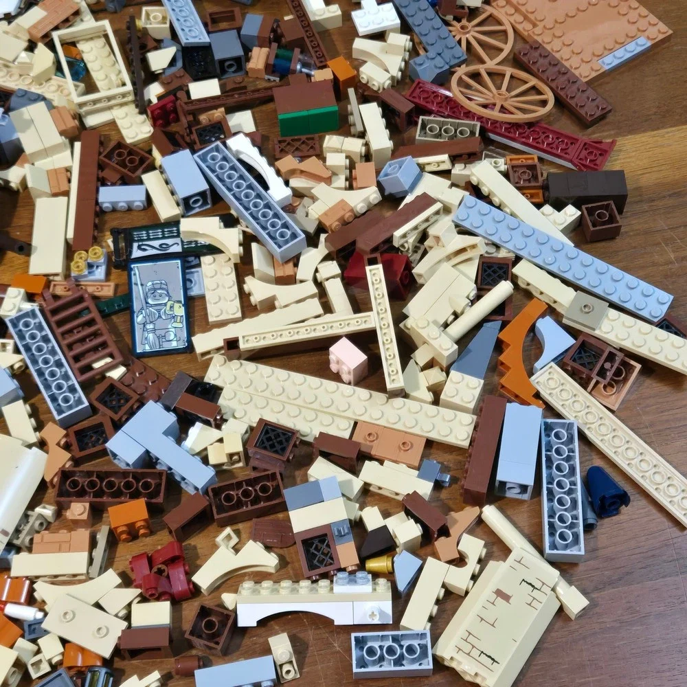 LEGO Harry Potter 3+ lb Parts Lot Partial Sets Ford Anglia Castle Pieces